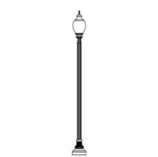 Niland-18 Series Base w/ Capitol 5015 Luminaire