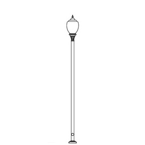 Utility:4 Series Base w/ Residency 2014 Luminaire
