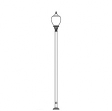 Utility:4 Series Base w/ Residency 2014 Luminaire