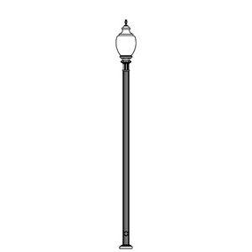 Utility:5 Series Base w/ Capitol 5015 Luminaire