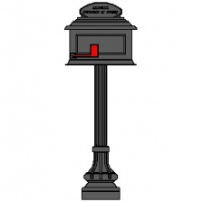 Niland-12 Series - Mailbox
