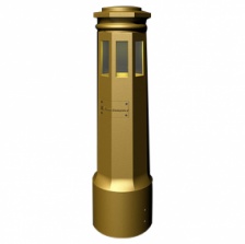 Federal Series Security Illuminated Bollard
