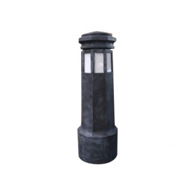 Naval Series Medium Bollard - Illuminated