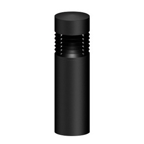 Small Federal Security Series Louvered Illuminated Bollard - LED