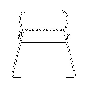Cascadia Series - Backless - Round Bar