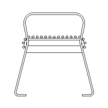 Cascadia Series - Backless - Round Bar